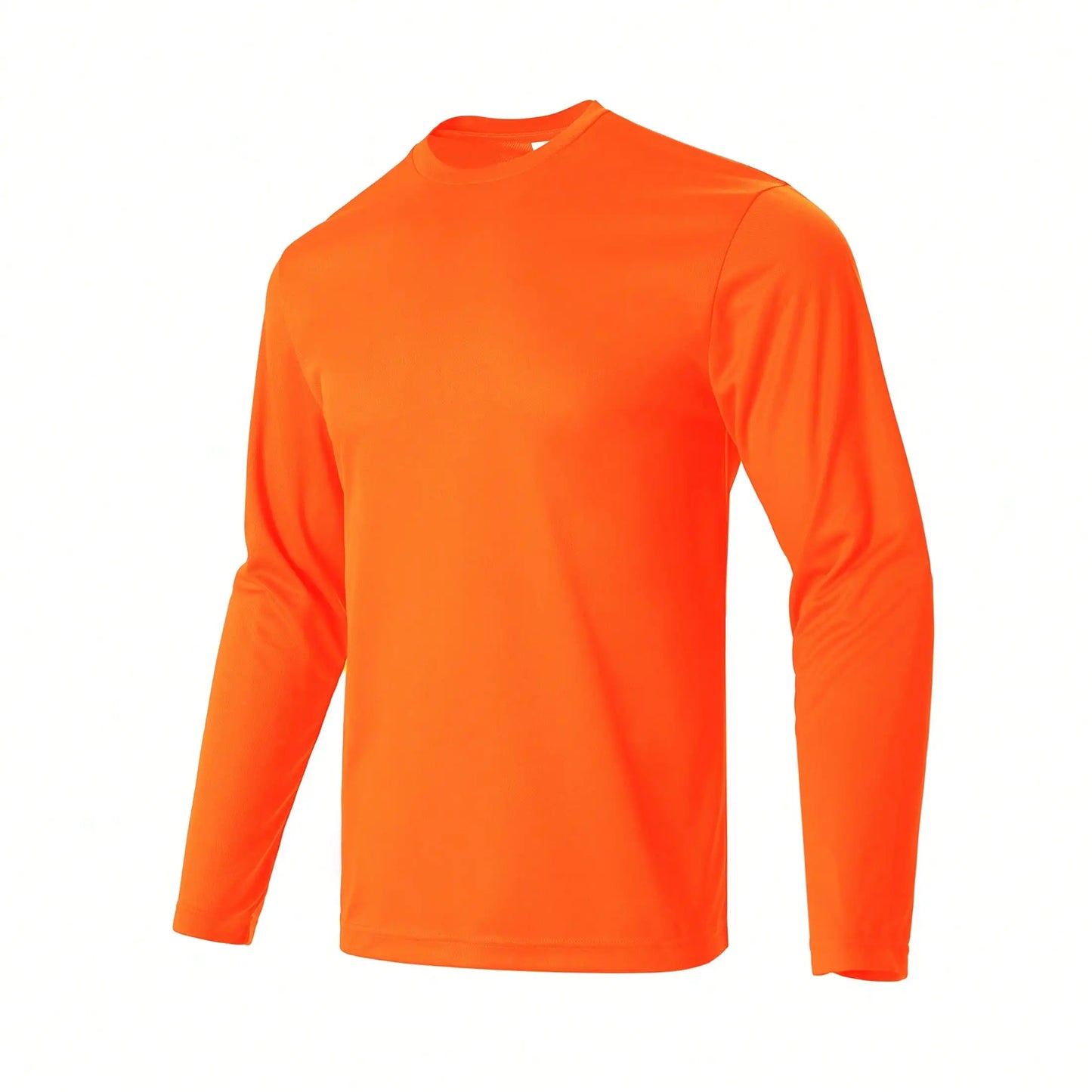 Unisex Performance Long Sleeve Tee Breathable Moisture Wicking