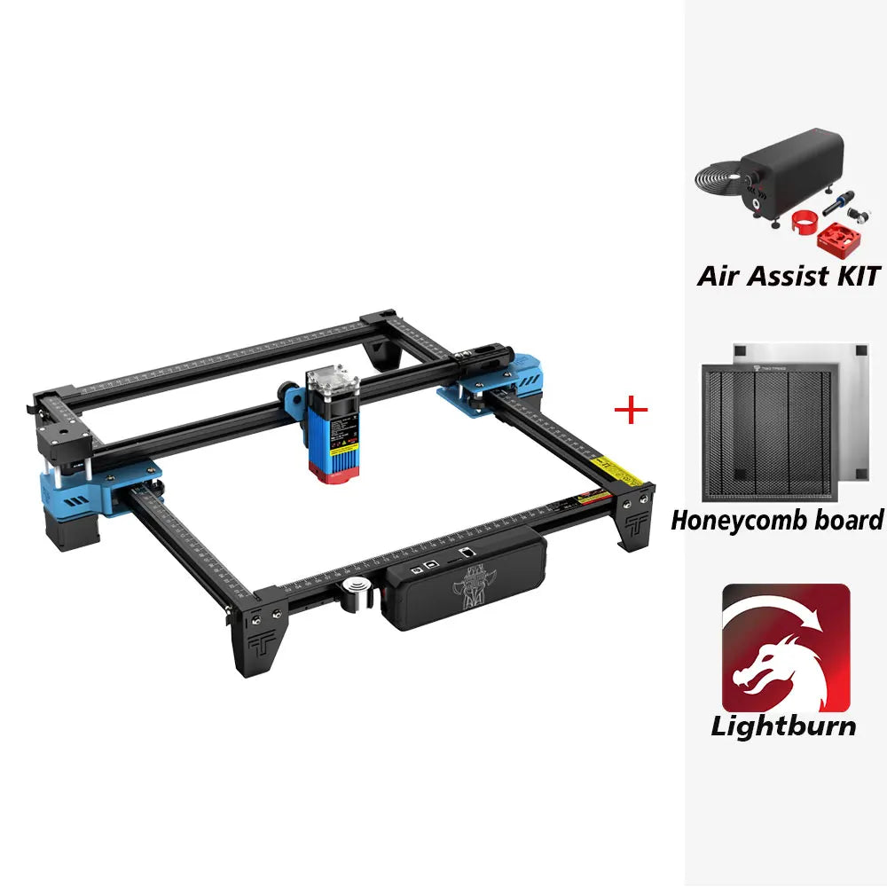 TwoTrees TTS-55 Pro Laser Engraver With Wifi Offline Control 80W Laser Engraving Cutting Machine 445±5nm Blue Light Cnc Machine