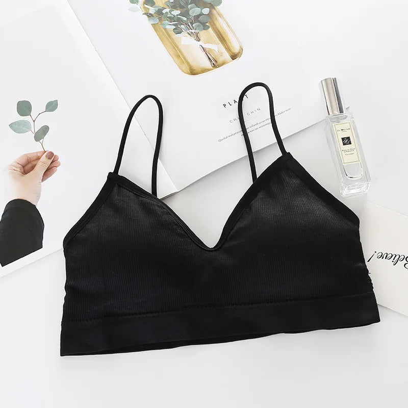 Backless Sports Bra for Women Breathable Nylon Bralette
