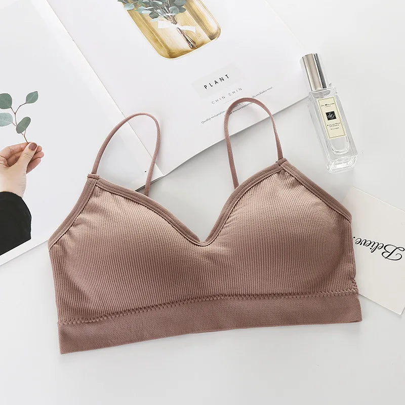 Backless Sports Bra for Women Breathable Nylon Bralette