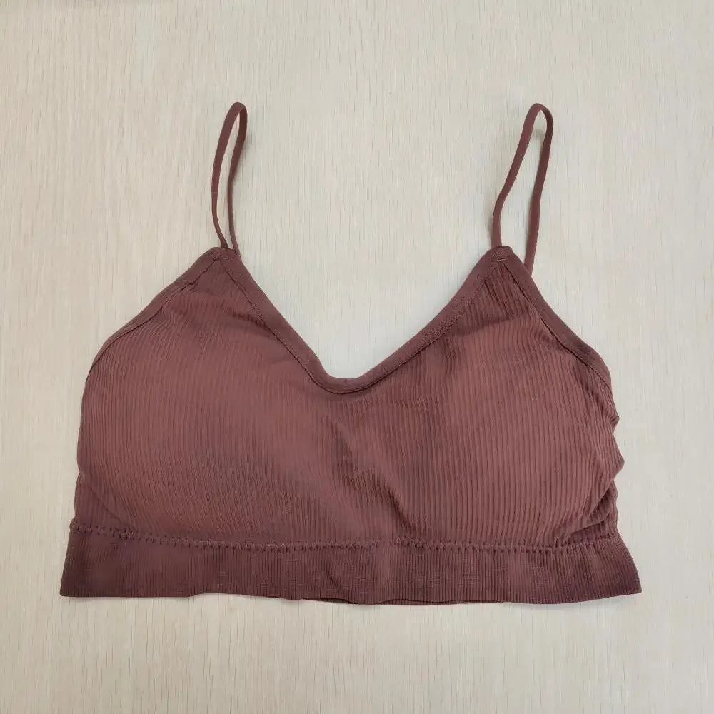 Backless Sports Bra for Women Breathable Nylon Bralette
