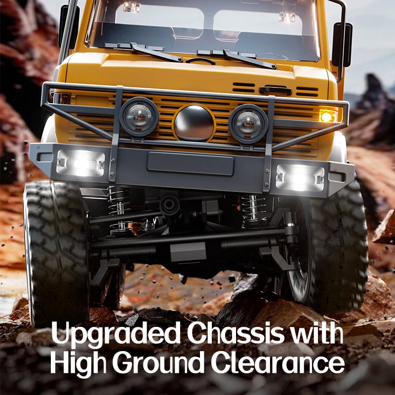 JIKEFUN C8823 6WD RC Car Off Road Rescue Truck Vehicle