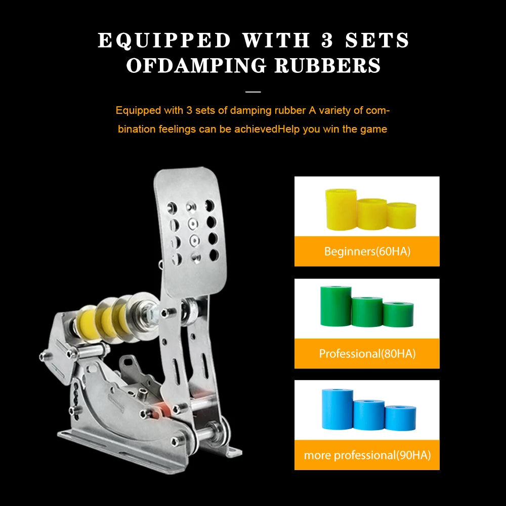 SimJack UT Pedals for Sim Racing With Load Cell Sensor
