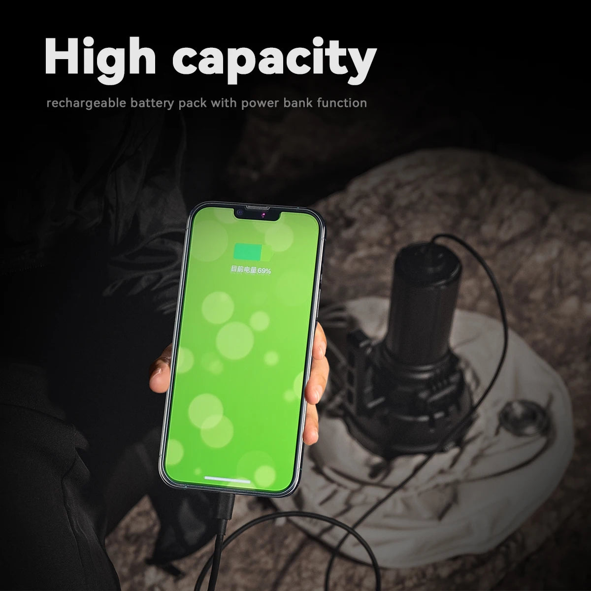 Imalent MS32 200000 Lumen Flashlight Rechargeable Searchlight