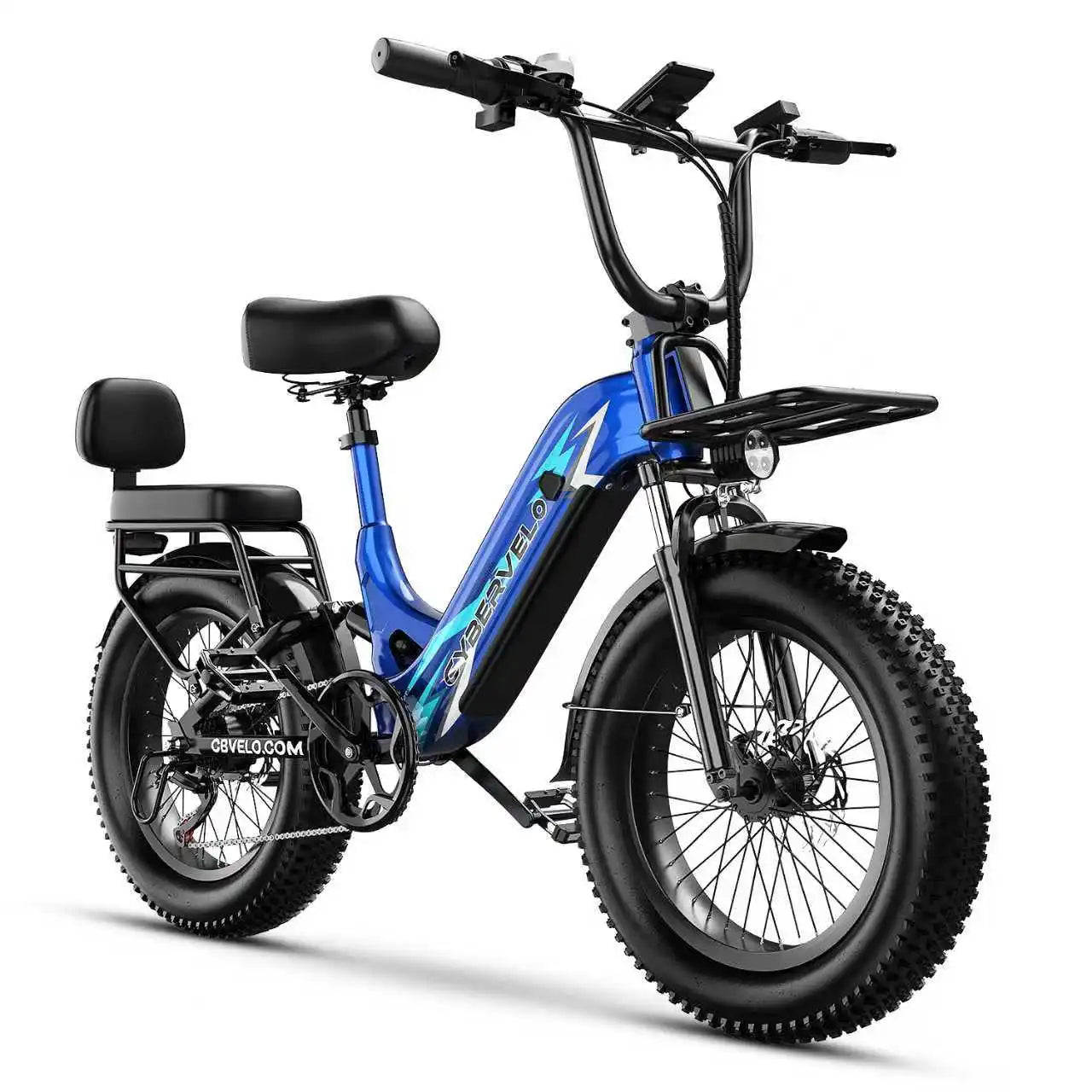 CYBERVELO EK12 Step-Through Electric Bike With 48V 20Ah Battery