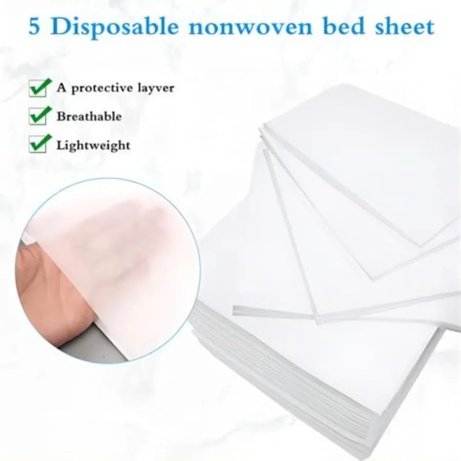 Disposable Massage Table Sheets N-Woven Fabric Covers for Hygiene