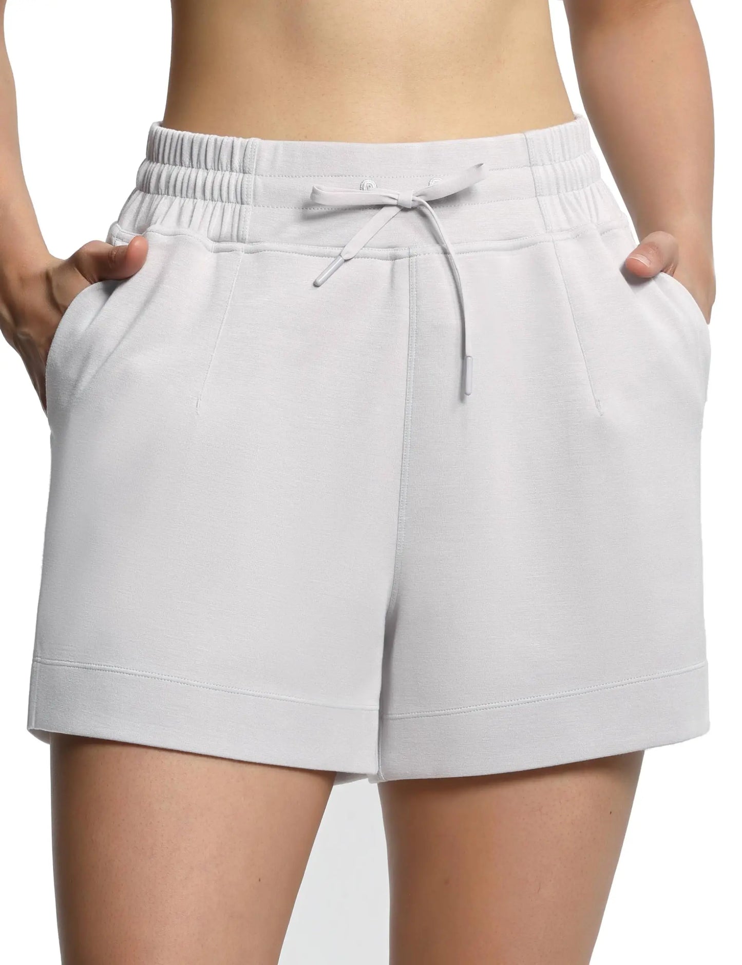 Women Drawstring High Waist Shorts Ultra Soft Comfort