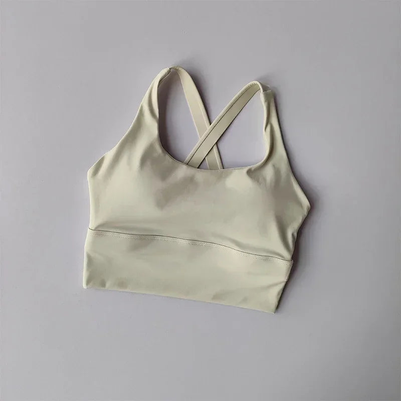 Push Up Sports Bra For Running And Yoga All In One Shock Proof