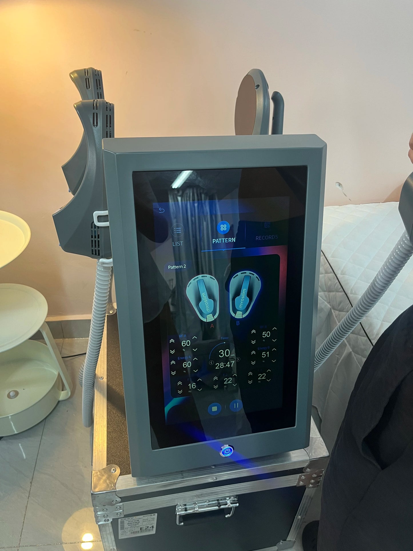 Myoslim Slimming Machine Lose Weight Nova Masajeadores Muscular Electro Muscle Stimulation Body Sculpt Butt Build