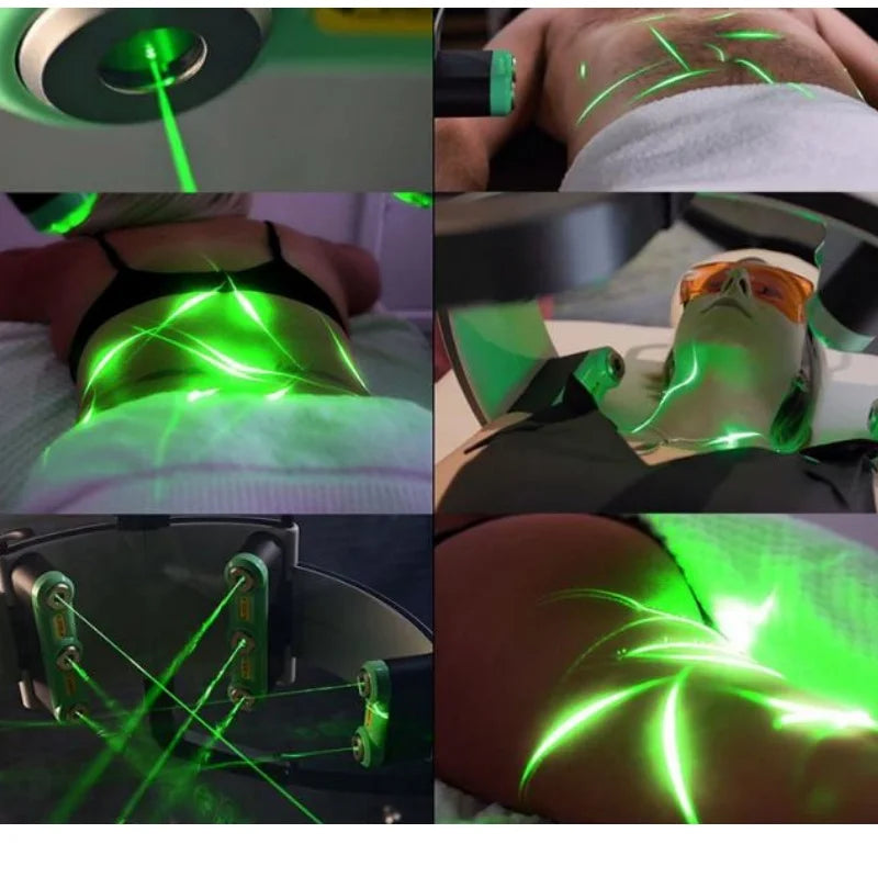 hot ！！10D laser 532nm green and red light fat reduction machine