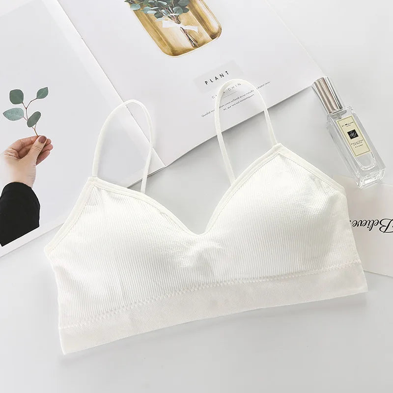 Backless Sports Bra for Women Breathable Nylon Bralette