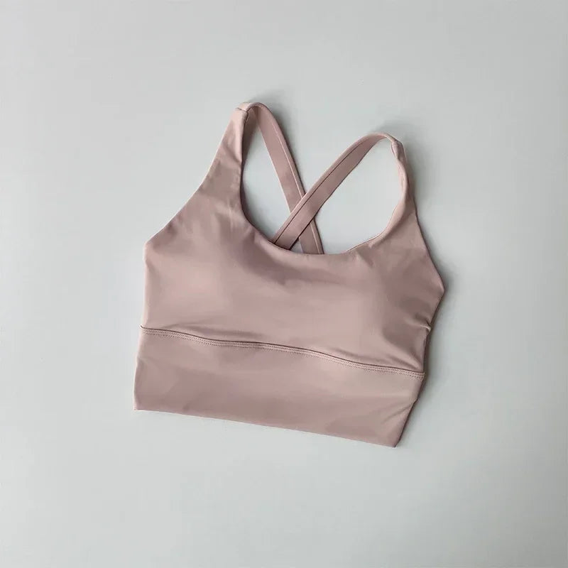 Push Up Sports Bra For Running And Yoga All In One Shock Proof