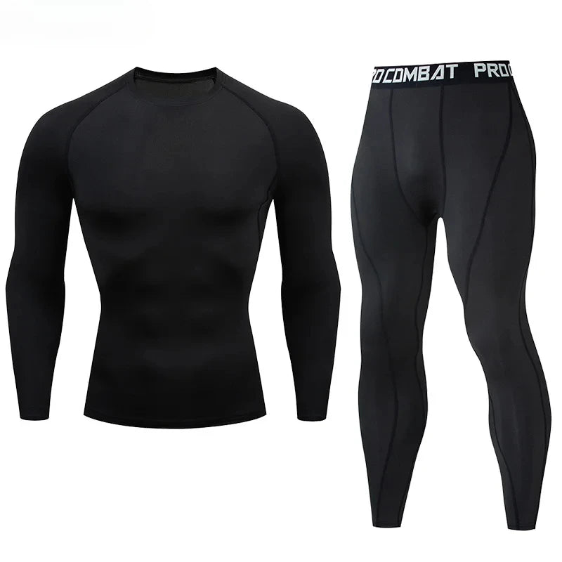 Women Compression Sportswear Set Two Piece Yoga Tracksuit