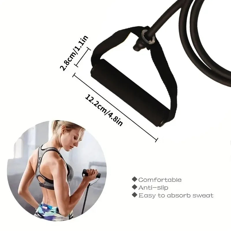 Resistance Bands With Handles For Home Workout And Strength Training