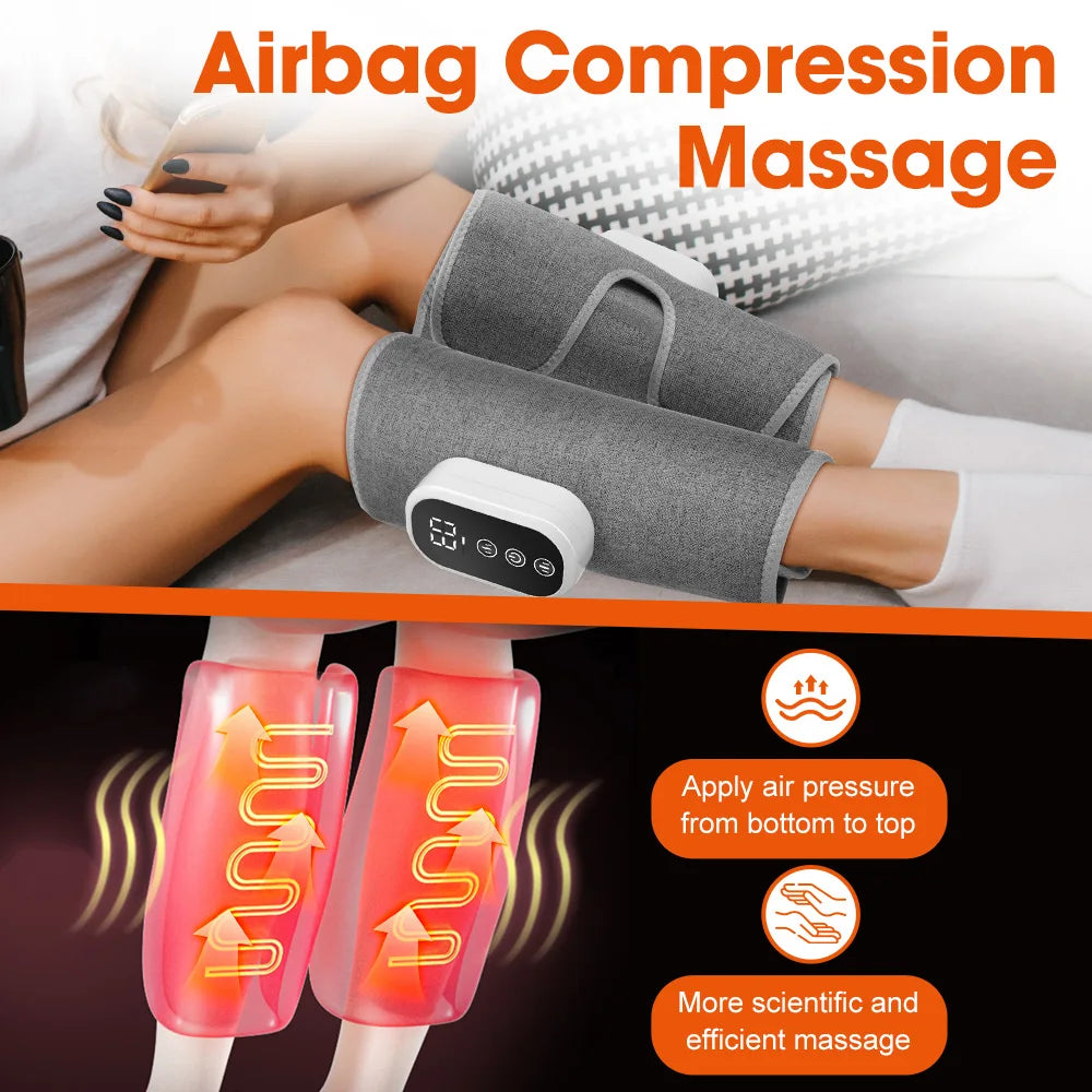PastSky 360 Degree Wireless Calf Massager With Heating