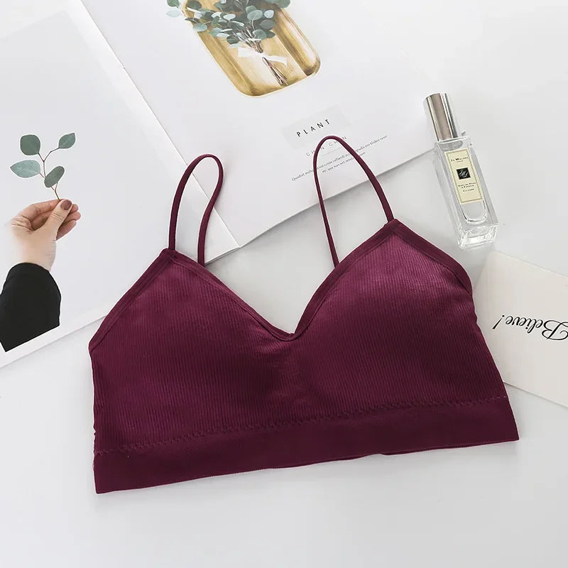 Backless Sports Bra for Women Breathable Nylon Bralette