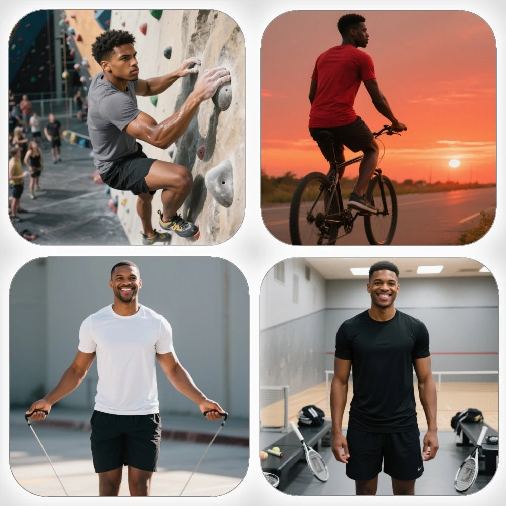 Men's Quick Dry Short Sleeve Lightweight Sports Shirt
