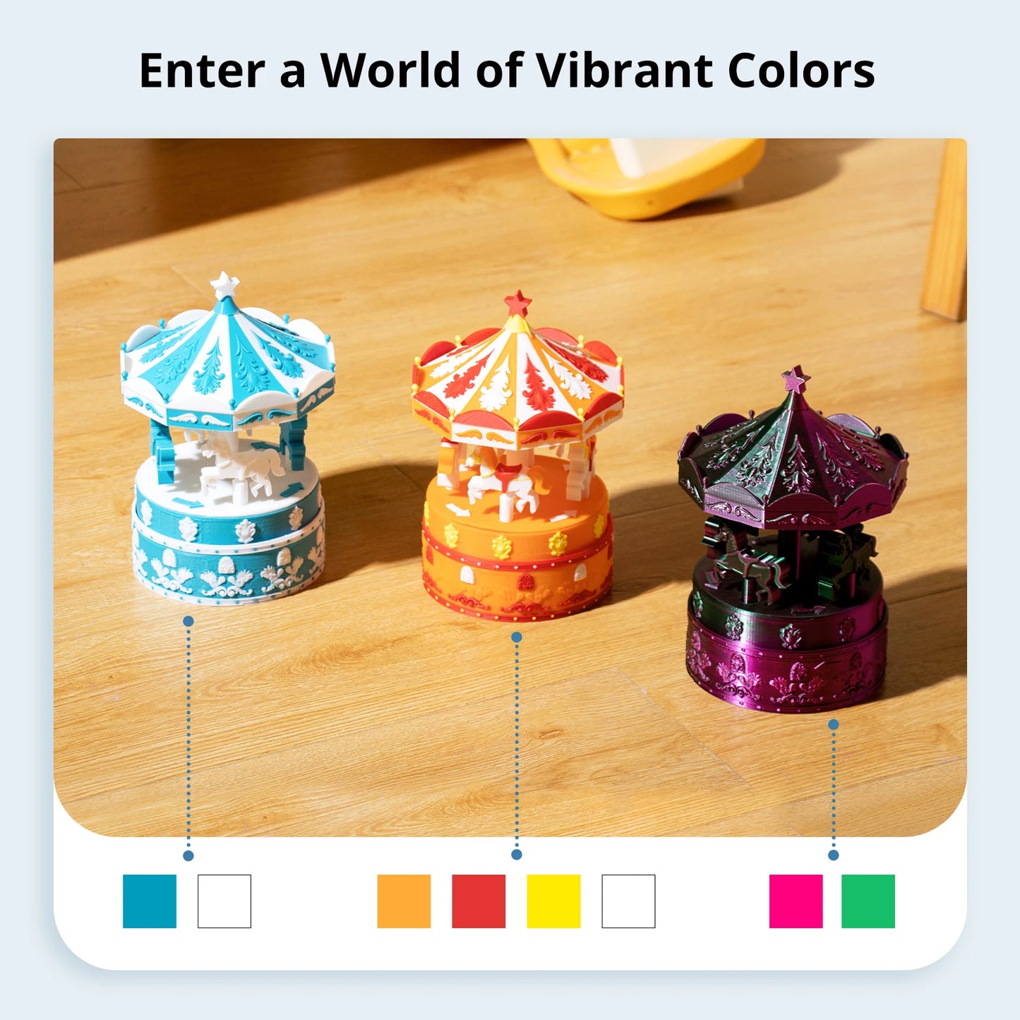 Anycubic ACE Pro For Kobra S1/Kobra 3/Kobra 3 MAX Filament Box Auto Drying Filament Back Up Support 4 Color Printing