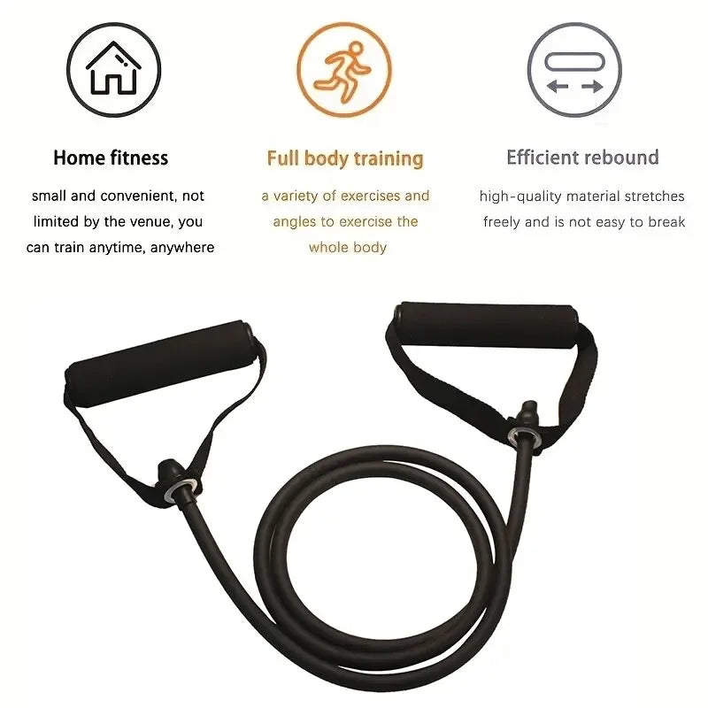 Resistance Bands With Handles For Home Workout And Strength Training