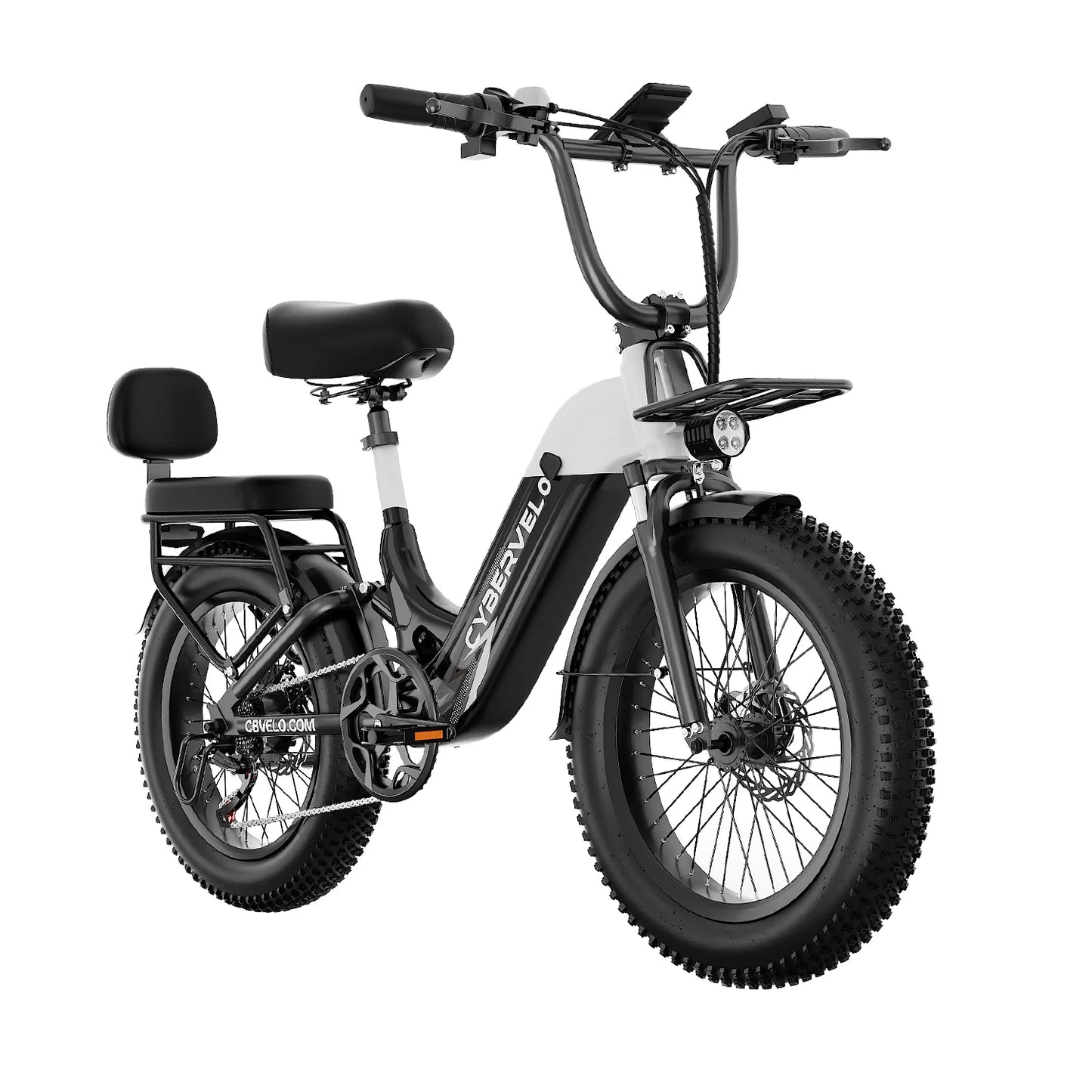 CYBERVELO EK12 Step-Through Electric Bike With 48V 20Ah Battery