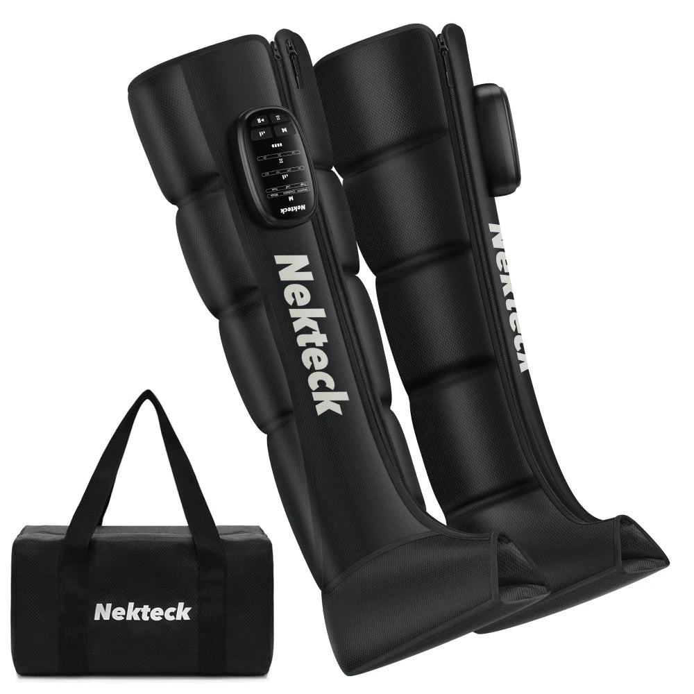 Nekteck Air Pressure Leg Massager Cordless Foot Massage Boots Calf