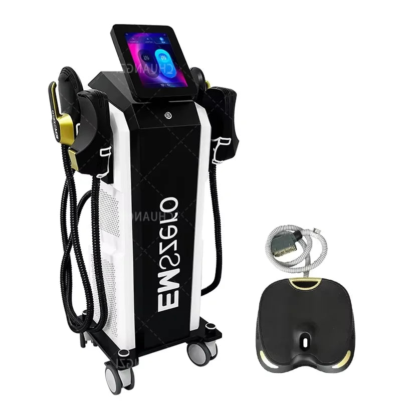 Salon Grade EmsNova 6500W EMS Zero RF Body Shaper Muscle Toning and Weight Loss Professional Fat Burning Device