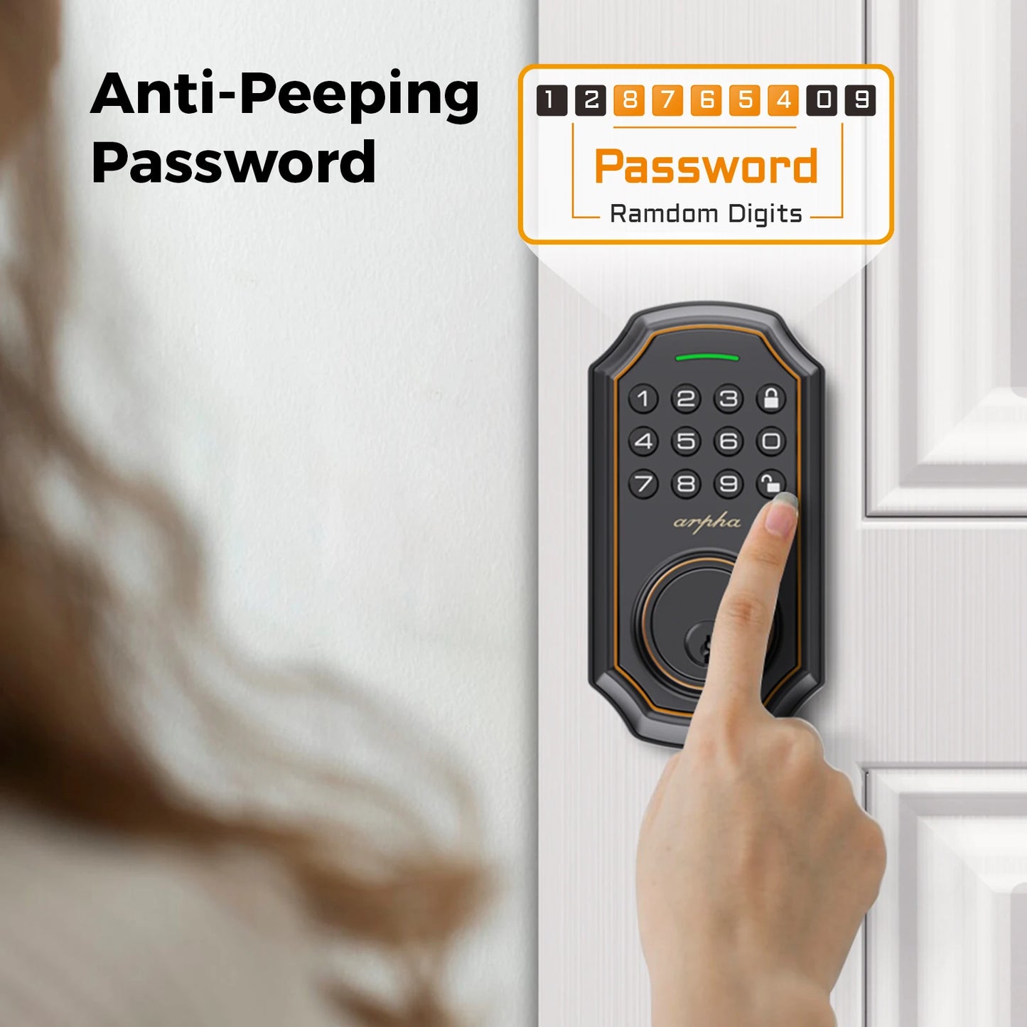 Arpha D180 Keyless Entry Door Lock With Smart Keypad