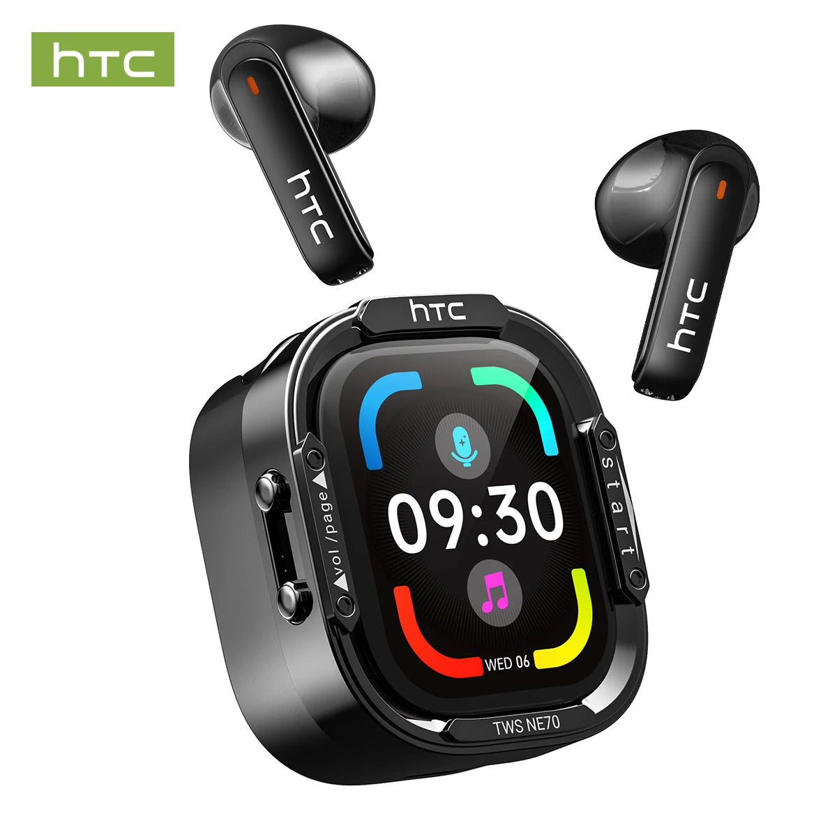 HTC NE70 Wireless Bluetooth Earphones With AI Translator 30 Hours