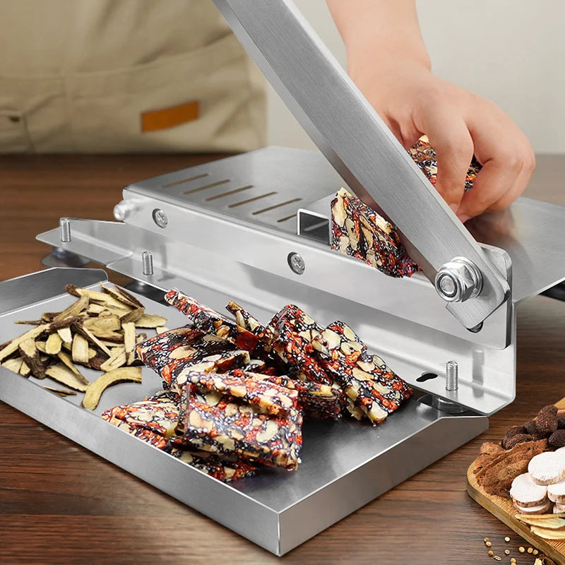 Frozen Meat  Bone Cutting Machine Commercial Slicer Minced Lamb Bone Meat Cutter Chicken Duck Fish Rib Lamb Cutting Kitchen Tool