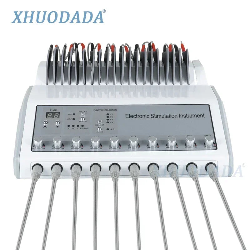 XHUODADA Waves EMS Electric Muscle Stimulator Massager For Weight Loss