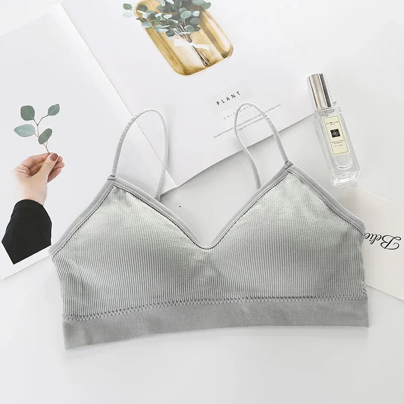 Backless Sports Bra for Women Breathable Nylon Bralette