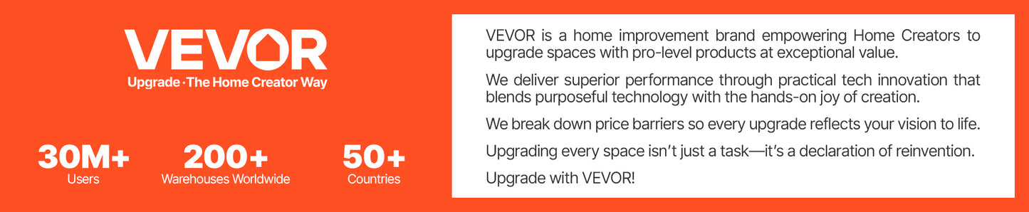 VEVOR Static Climbing Rope With 32 kN Breaking Strength